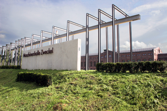 Das Bild zeigt die Maschinenhalle Zweckel Das Bild zeigt die Maschinenhalle Zweckel