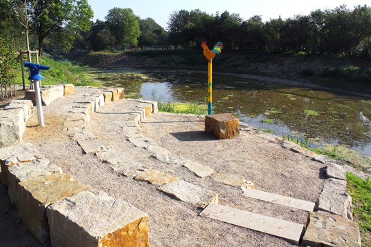 Das Bild zeigt das Blaue Klassenzimmer Das Bild zeigt das Blaue Klassenzimmer