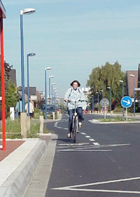 Das Bild zeigt die Josefstraße