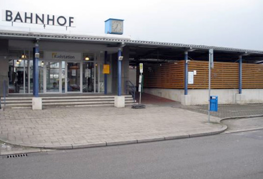 Das Bild zeigt die Radstation Das Bild zeigt die Radstation